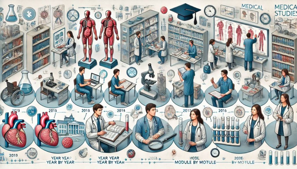 Etude de la médecine : parcours complet