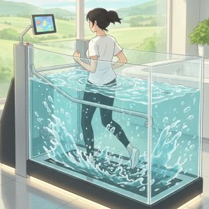 Comment faire de l’aqua running chez soi sans piscine pour une rééducation douce ?