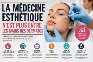 La médecine esthétique n’est plus entre les mains des dermatos