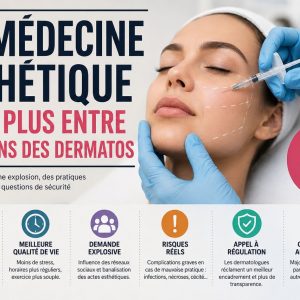 La médecine esthétique n’est plus entre les mains des dermatos