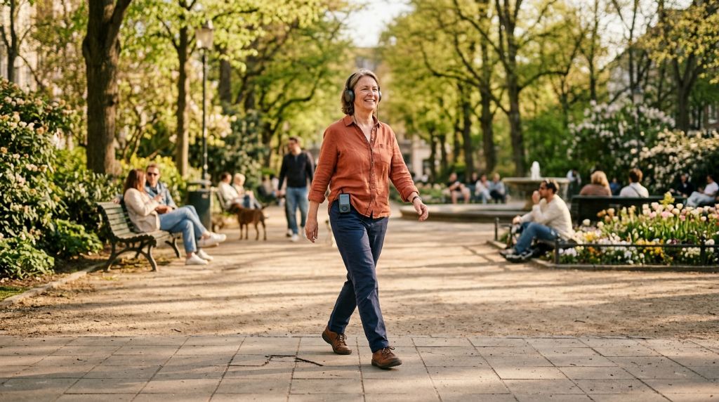 Marcher en musique : quand le rythme devient un soin